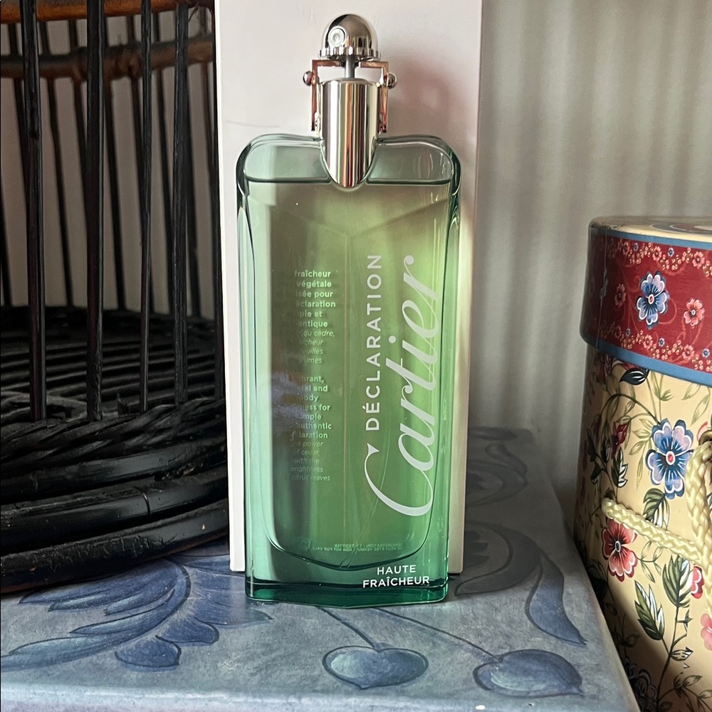 New Cartier Declaration Haute Fraicheur in Green Bottle
